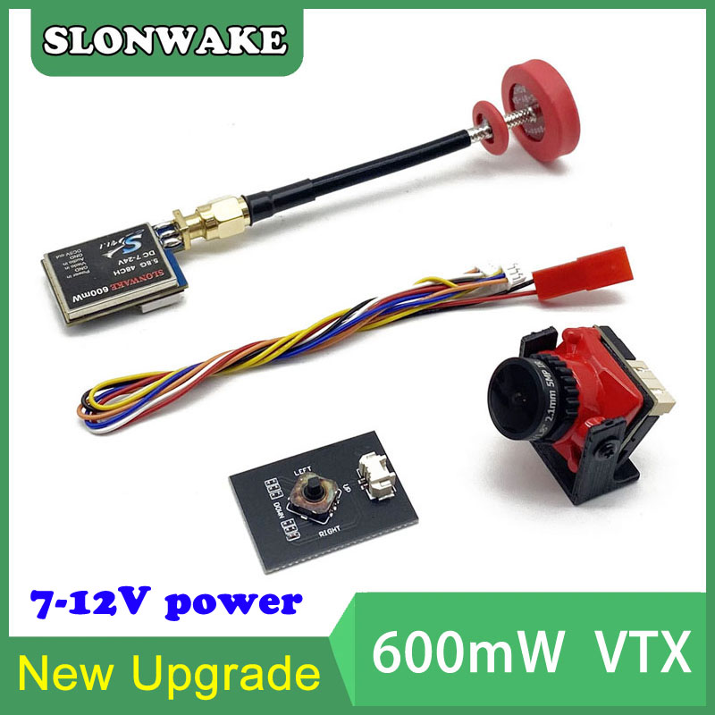 Fpv Drone Frame - 5.8G 48CH 600 mW ayarlanabilir VTX-CAM