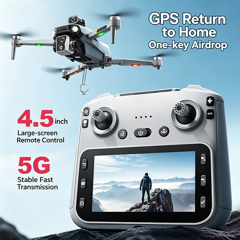 K19 MAX GPS Drone Hava İndirme - Fpv Drone Camera incelemesi ve fiyatı