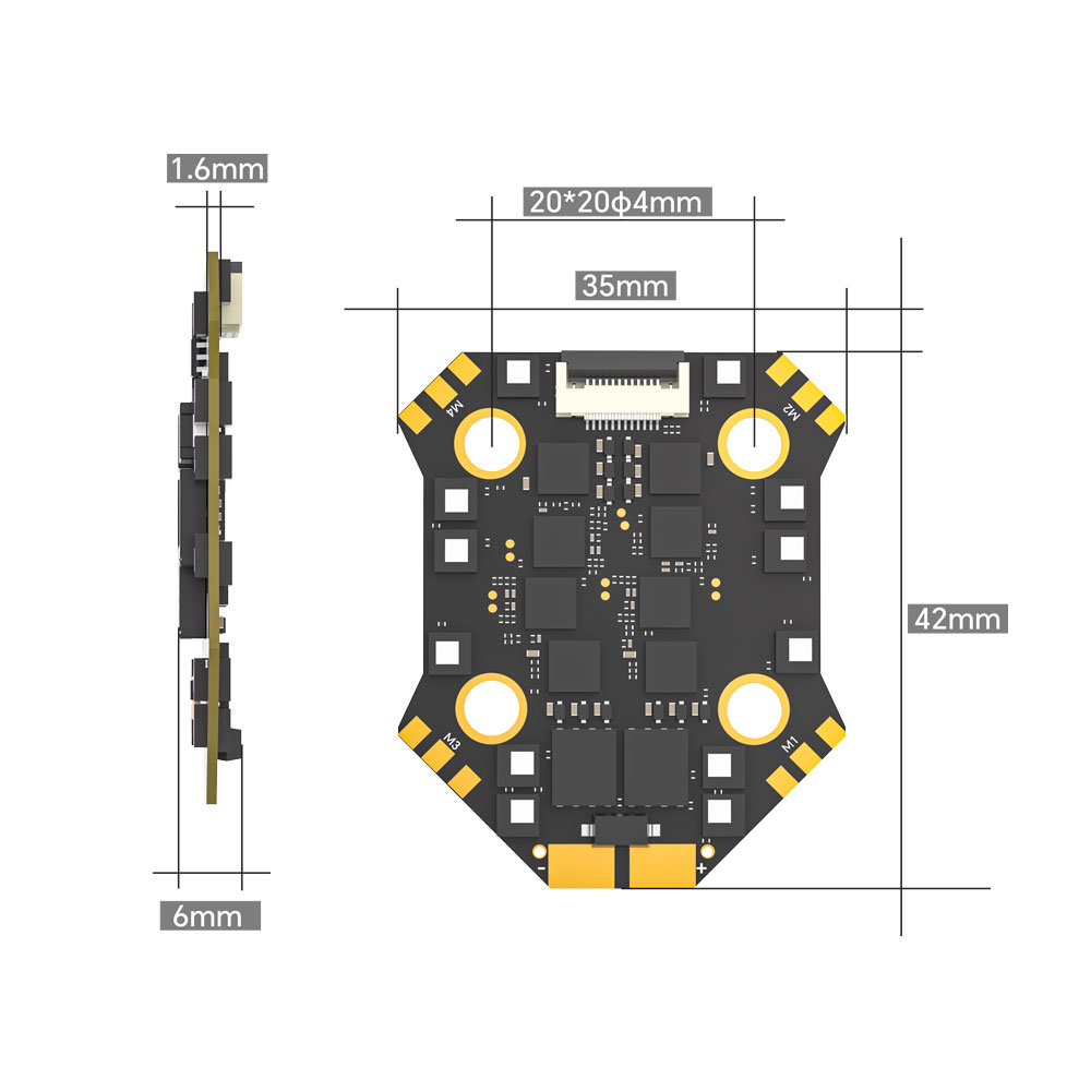 iFlight Borg F7 Mini Stack Uçu - Fpv Drone Flight Controller incelemesi ve fiyatı